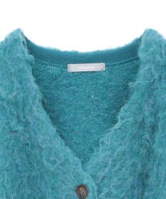 Green Parks armonia．シャギーショートカーディガン