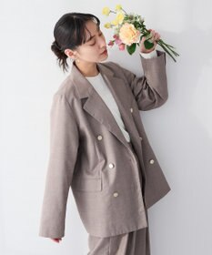 CRAFT STANDARD BOUTIQUE ＜セレモニー＞ダブルテーラードジャケット