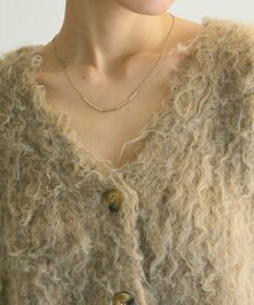 Green Parks armonia．シャギーショートカーディガン