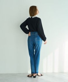 YECCA VECCA カットオフストレッチデニムパンツ