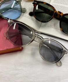 WEGO 【ユニセックス着用ITEM】クリアフレームカラーアイウェア