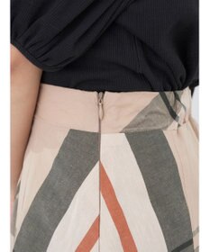 earth music&ecology ＢＩＧチェックフレアスカート