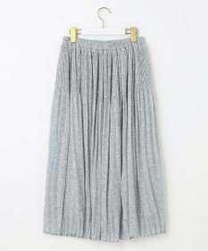 ANY SIS 【洗える】クリスタルプリーツフラワー スカート