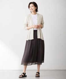 J.PRESS LADIES 【WEB限定カラーあり・洗える】 ブライトスパンボイル スカート