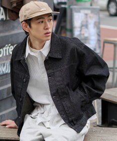 WEGO 【ユニセックス着用ITEM】リジットデニムジャケット
