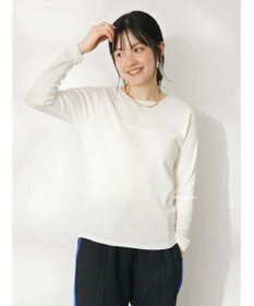 CRAFT STANDARD BOUTIQUE フリルテープリブカットプルオーバー