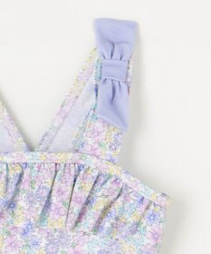 ANY KIDS 総柄 フリル ワンピース 水着