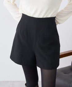 earth music&ecology バックレースアップショートパンツ