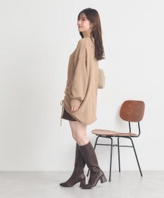 earth music&ecology バックレースアップショートパンツ