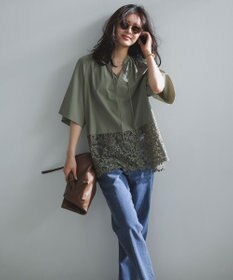 UNFILO 【UNFILO DENIM/新色追加】撥水ストレッチ テーパードデニム