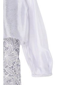 earth music&ecology ＳＥＴ２点　シアーブラウス＋レースキャミワンピース