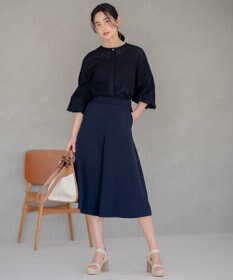 組曲 【洗える】ライトツイルストレッチ パンツ