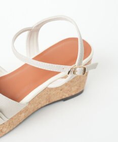 WEGO ウェッジソールフリルサンダル