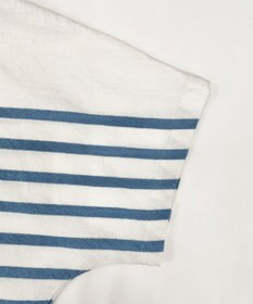 自由区 【洗える】Le minor(ルミノア) ボーダーカットソー