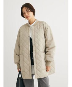 Green Parks 撥水加工　中綿キルトミドル丈コート