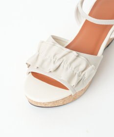 WEGO ウェッジソールフリルサンダル