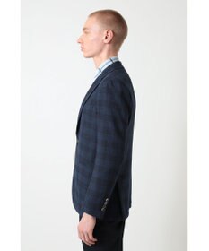 DAKS グレンチェック ジャージージャケット