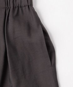 自由区 【セットアップ対応・接触冷感・UVケア・洗える】エアリーツイルキュロット パンツ