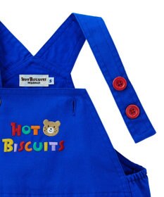 MIKI HOUSE HOT BISCUITS 【70-110cm】カラフルブロック オーバーオール