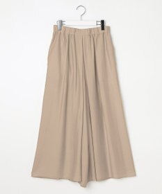 自由区 【セットアップ対応・接触冷感・UVケア・洗える】エアリーツイルキュロット パンツ