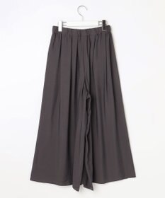 自由区 【セットアップ対応・接触冷感・UVケア・洗える】エアリーツイルキュロット パンツ