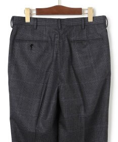 J.PRESS MEN 【ストレッチ / 洗える】トリートメントウールシェードブルーチェック スラックス