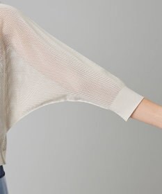 Chacott Chacott BALANCE【ノーソイングニット】７分袖メッシュニットＴシャツ