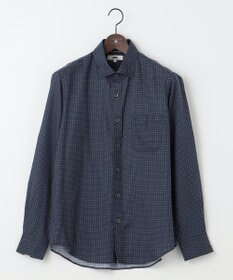 JOSEPH ABBOUD 【サスティナブル素材】小紋プリント シャツ