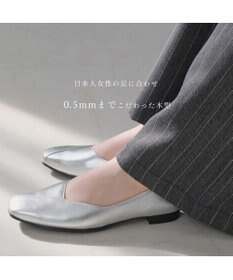 Pointer 日本製 本革Vカットパンプス