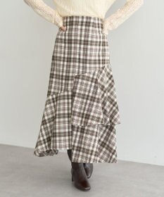 earth music&ecology ティアードイレヘムスカート