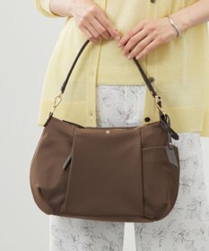 J.PRESS LADIES 【新色登場！・WEB限定カラーあり・2way】ナイロン ショルダー バッグ ブラウン系