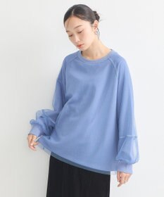 earth music&ecology シアーレイヤードプルオーバー