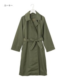 MOONBAT 【撥水】LIGNAGGIO ベルト付トレンチコート