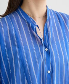 Green Parks フレアラインスキッパーブラウス