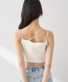 earth music&ecology アシメショルダーショートキャミソール