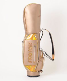 23区GOLF 主役級の華やかさ【UNISEX】ホログラム キャディバッグ 見た目・収納力・機能性抜群 ラウンドに最適！