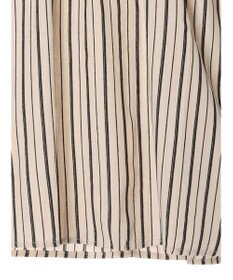 Green Parks ・ＥＬＥＮＣＡＲＥ　ＤＵＥ　ストライプフリルブラウス