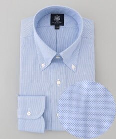 J.PRESS MEN 【PREMIUM PLEATS / 形態安定】バスケットドビーシャツ / B.D.