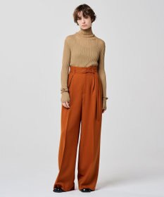 uncrave シアーニット タートルネック トップス（uncrave WHITE）