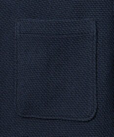 JOSEPH ABBOUD 【キングサイズ・JAPANファブリック・ストレッチ】ラッセルメッシュ 半袖シャツ