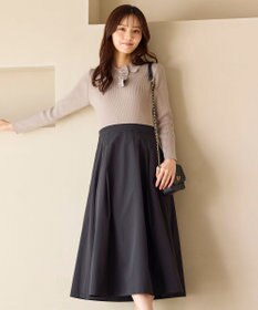 Feroux 襟付きドッキング ワンピース