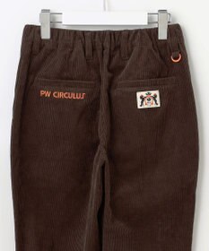 PW CIRCULUS 【WOMEN】コーデュロイ テーパードパンツ