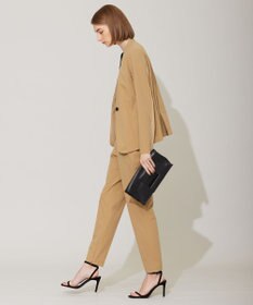 ICB 【接触冷感・UVカット・撥水・洗える】 プルーフ4WAYタフタ ノーカラージャケット