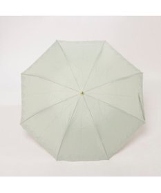 UNBILLION カシュネ cachenez / PUフラワーラメ刺繍トップレス2段折りたたみ傘