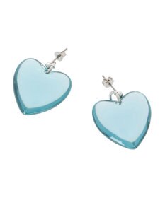 Green Parks ・ＨＡＬＦ　ＴＩＭＥ　クリアハートピアス