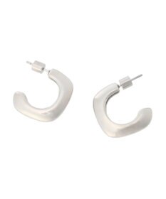 Green Parks ・ＨＡＬＦ　ＴＩＭＥ　サージカルスクエアフープピアス