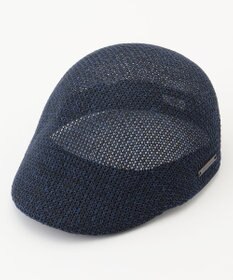 JOSEPH ABBOUD 【洗える】ウォッシャブルサマー ハンチング ネイビー系