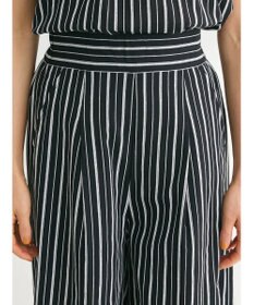 Green Parks ・ＥＬＥＮＣＡＲＥ　ＤＵＥ　ストライプワイドパンツ