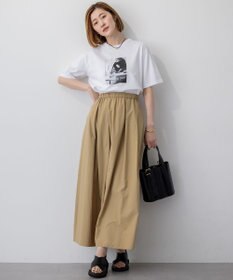 23区 S 【洗える】JANE PACKERコラボ フォトプリント Tシャツ