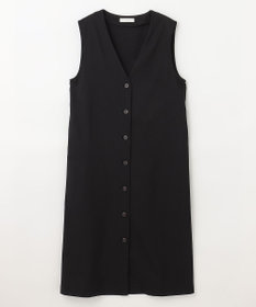 ANY 【2WAY・洗える】Vネック ジレワンピース